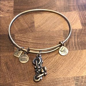 Alex and Ani motorcycle bracelet